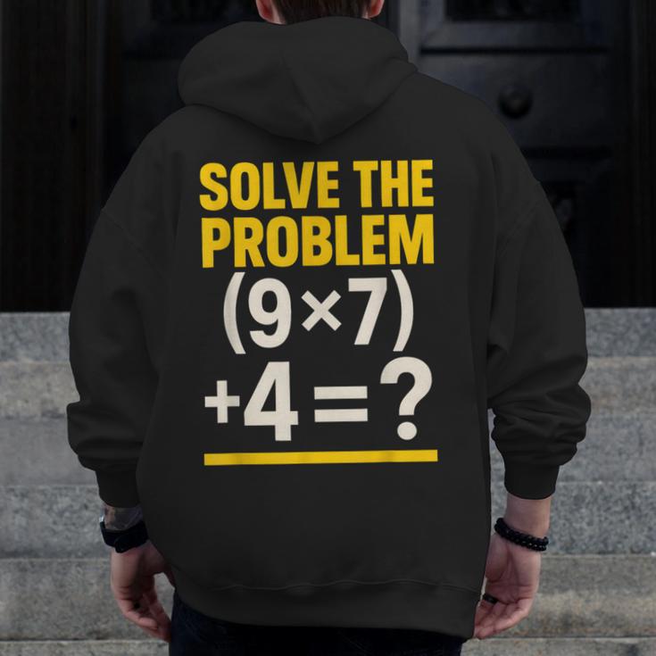 67 Meme Math Teacher School 6-7 Brain Rot Six Seven Men Zip Up Hoodie Back Print, funny design 67 Meme Math Teacher School 6-7 Brain Rot Six Seven Men Zip Up Hoodie Back Print, funny design
