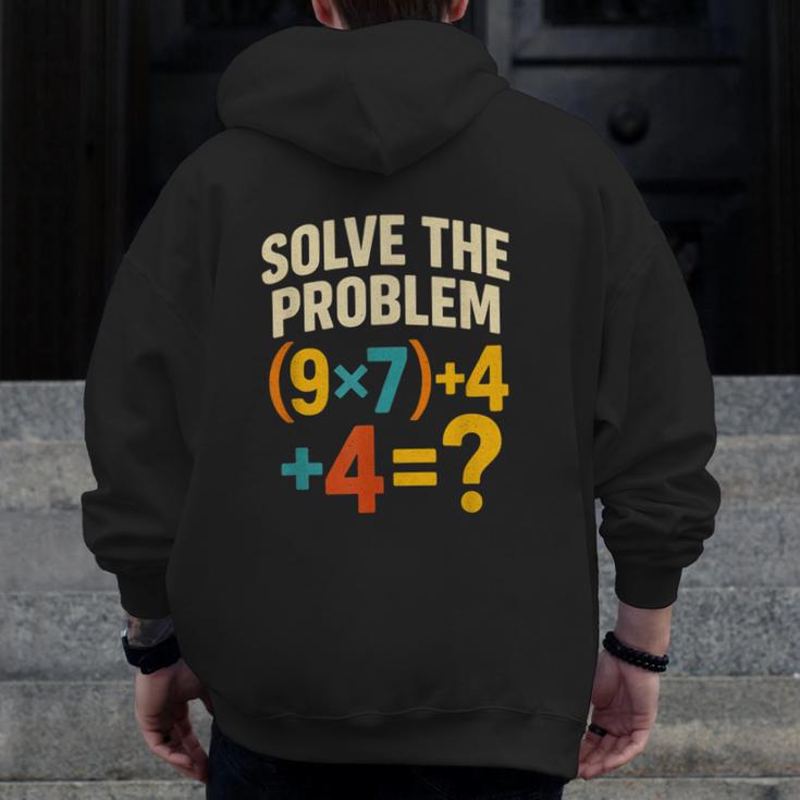 67 Meme Pemdas Elementary Math Teacher Brainrot Joke Men Zip Up Hoodie Back Print, funny design 67 Meme Pemdas Elementary Math Teacher Brainrot Joke Men Zip Up Hoodie Back Print, funny design