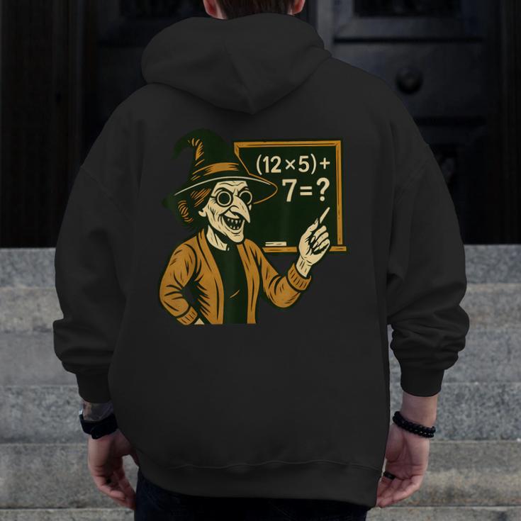 67 Teacher Halloween Witch Six Seven Meme Brainrot Math Joke Men Zip Up Hoodie Back Print, funny design 67 Teacher Halloween Witch Six Seven Meme Brainrot Math Joke Men Zip Up Hoodie Back Print, funny design