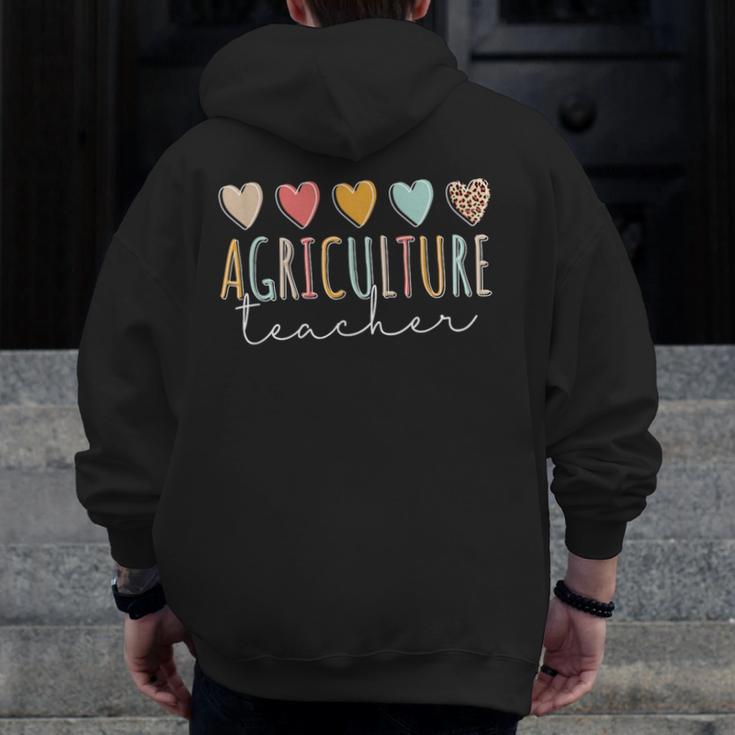 AG Teacher Future Farmer Agriculture Teacher Men Zip Up Hoodie Back Print, Future Teacher Gifts, funny design AG Teacher Future Farmer Agriculture Teacher Men Zip Up Hoodie Back Print, Future Teacher Gifts, funny design