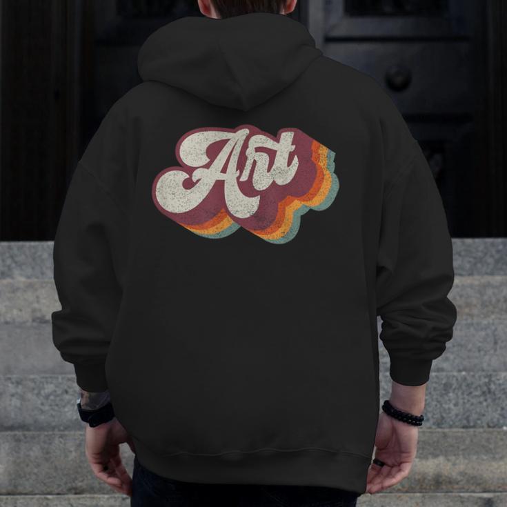 Art Teacher Back To School Men Zip Up Hoodie Back Print, funny design Art Teacher Back To School Men Zip Up Hoodie Back Print, funny design