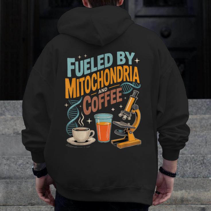 Biology Teacher Science Fueled By Mitochondria Coffee Men Zip Up Hoodie Back Print, Science Teacher Gifts, funny design Biology Teacher Science Fueled By Mitochondria Coffee Men Zip Up Hoodie Back Print, Science Teacher Gifts, funny design