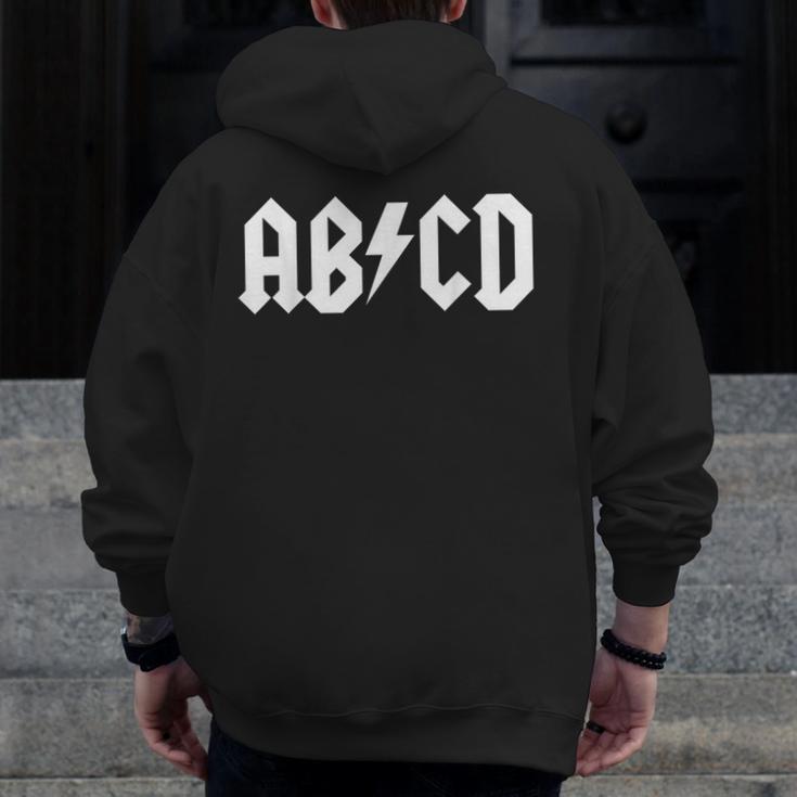 Boys Girls Teachers ABCD Rock Graphic Back To School Men Zip Up Hoodie Back Print, funny design Boys Girls Teachers ABCD Rock Graphic Back To School Men Zip Up Hoodie Back Print, funny design