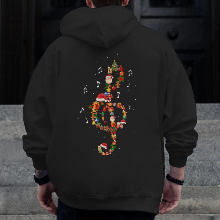 Christmas Musical Note Music Lover Teacher Sing Carols Jesus Men Zip Up Hoodie Back Print, funny design Christmas Musical Note Music Lover Teacher Sing Carols Jesus Men Zip Up Hoodie Back Print, funny design