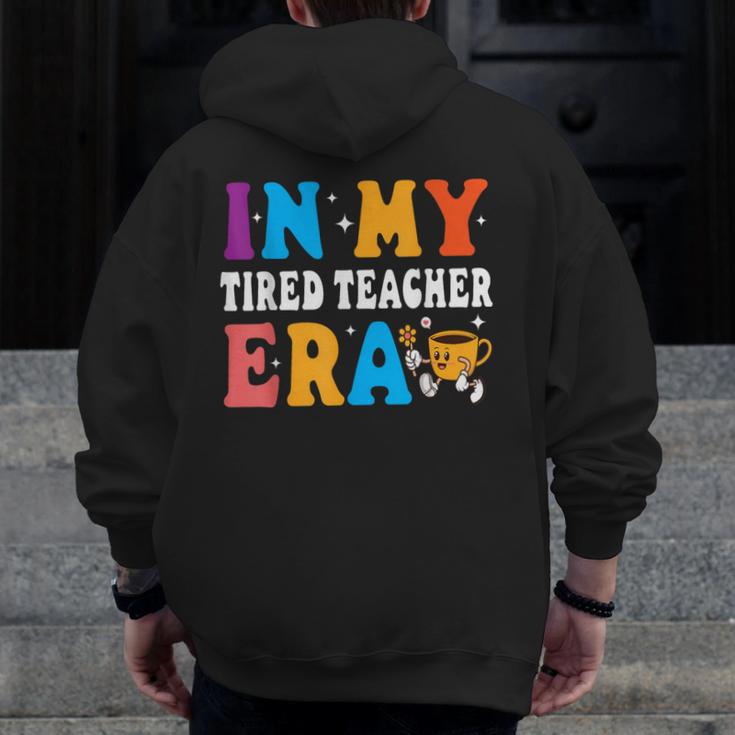 Cute Coffee Glass Face Happy Day In My Tired Teacher ERA For Men Women Men Zip Up Hoodie Back Print, funny design Cute Coffee Glass Face Happy Day In My Tired Teacher ERA For Men Women Men Zip Up Hoodie Back Print, funny design