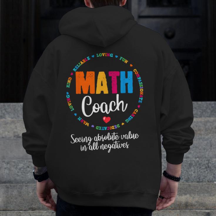Cute Math Coach Teacher Mathematical Nerd School Men Zip Up Hoodie Back Print, funny design Cute Math Coach Teacher Mathematical Nerd School Men Zip Up Hoodie Back Print, funny design