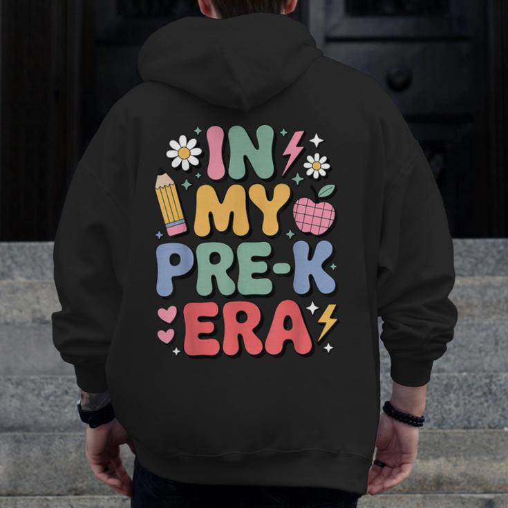 Cute Pre-K For Men Women Kindergarten Pre-K Teacher Men Zip Up Hoodie Back Print, funny design Cute Pre-K For Men Women Kindergarten Pre-K Teacher Men Zip Up Hoodie Back Print, funny design