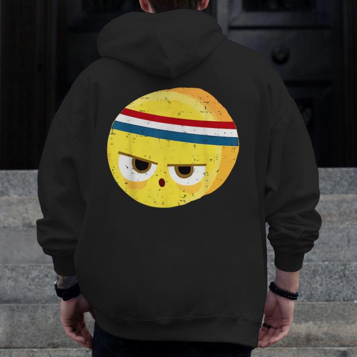 The Eggcellent Athlete Good Egg Teacher Halloween Food Group Men Zip Up Hoodie Back Print, funny design