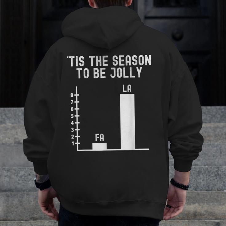 Fa La 8 Math Pun Math Teacher Christmas Men Zip Up Hoodie Back Print, funny design Fa La 8 Math Pun Math Teacher Christmas Men Zip Up Hoodie Back Print, funny design