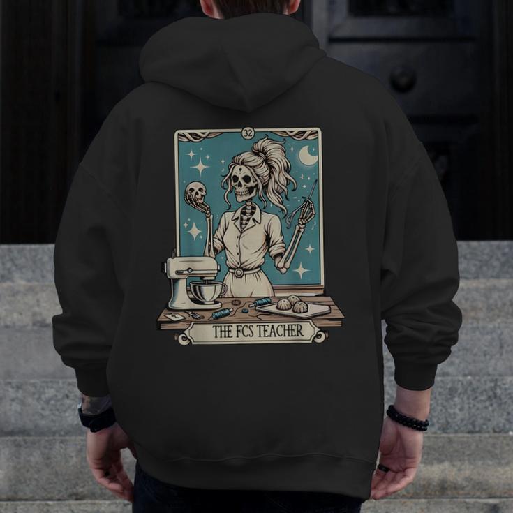 FCS Teacher Skeleton Halloween Family And Consumer Science Men Zip Up Hoodie Back Print, Science Teacher Gifts, funny design FCS Teacher Skeleton Halloween Family And Consumer Science Men Zip Up Hoodie Back Print, Science Teacher Gifts, funny design
