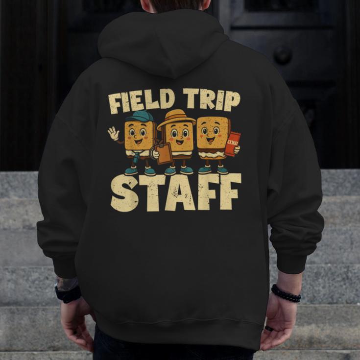 Field Trip Teacher Field Men Zip Up Hoodie Back Print, funny design Field Trip Teacher Field Men Zip Up Hoodie Back Print, funny design