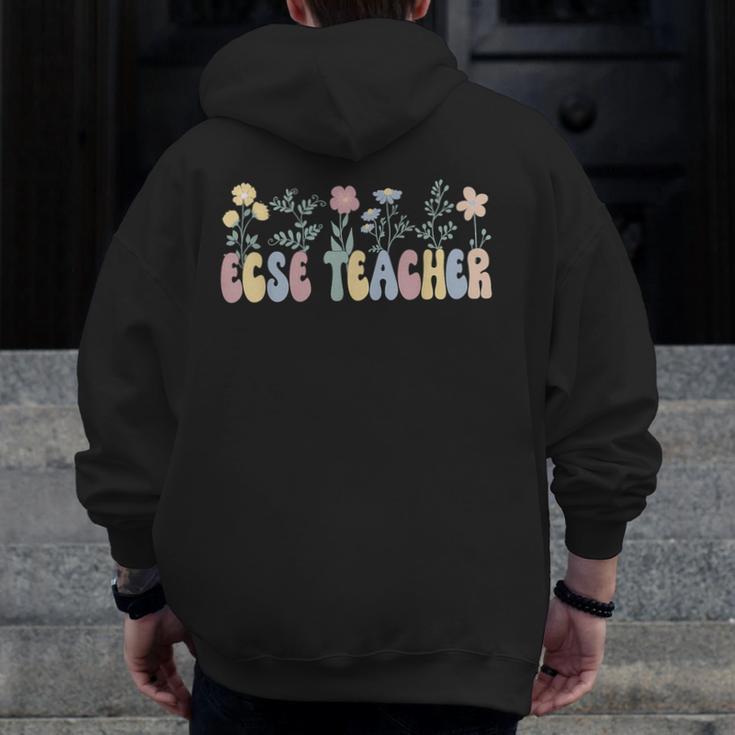 Groovy ECSE Early Childhood Special Education Teacher Men Zip Up Hoodie Back Print, Groovy Teacher Gifts, funny design Groovy ECSE Early Childhood Special Education Teacher Men Zip Up Hoodie Back Print, Groovy Teacher Gifts, funny design