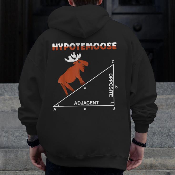 Hypotemoose Mathematics Teacher Mathematician Math Geek Men Zip Up Hoodie Back Print, funny design Hypotemoose Mathematics Teacher Mathematician Math Geek Men Zip Up Hoodie Back Print, funny design