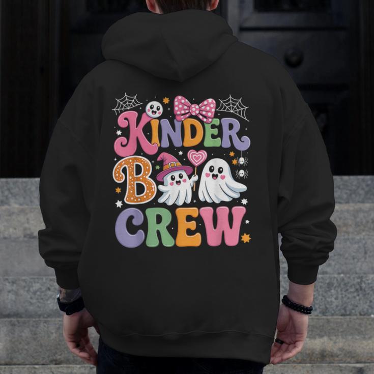 Kinder Boo Crew Kindergarten Teacher Student Halloween Men Zip Up Hoodie Back Print, funny design Kinder Boo Crew Kindergarten Teacher Student Halloween Men Zip Up Hoodie Back Print, funny design