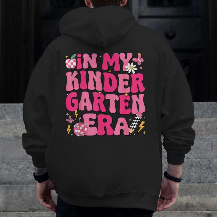 In My Kindergarten Era Girl Back To School Kinder Teacher Men Zip Up Hoodie Back Print, funny design In My Kindergarten Era Girl Back To School Kinder Teacher Men Zip Up Hoodie Back Print, funny design