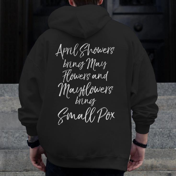 Mayflower Quote Joke For History Teachers History Meme For Men Women Girls Kids Men Zip Up Hoodie Back Print, History Teacher Gifts, funny design Mayflower Quote Joke For History Teachers History Meme For Men Women Girls Kids Men Zip Up Hoodie Back Print, History Teacher Gifts, funny design