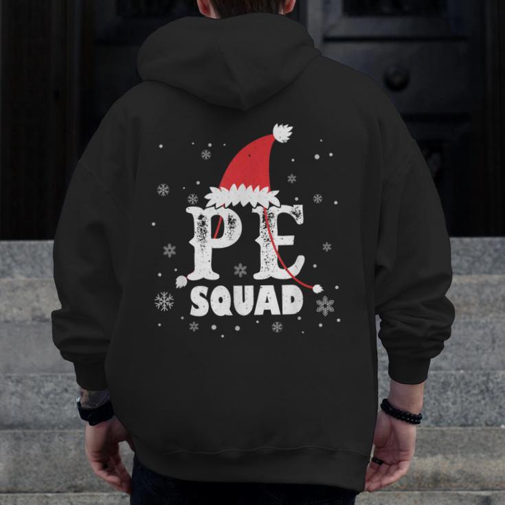 PE Squad Christmas PE Teacher Matching Xmas Men Zip Up Hoodie Back Print, Pe Teacher Gifts, funny design PE Squad Christmas PE Teacher Matching Xmas Men Zip Up Hoodie Back Print, Pe Teacher Gifts, funny design