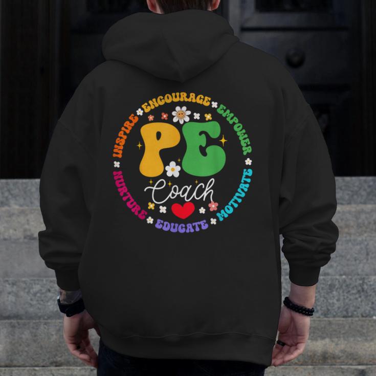 Physical Education PE Instructor Coach Teacher Gym Men Zip Up Hoodie Back Print, Pe Teacher Gifts, funny design Physical Education PE Instructor Coach Teacher Gym Men Zip Up Hoodie Back Print, Pe Teacher Gifts, funny design