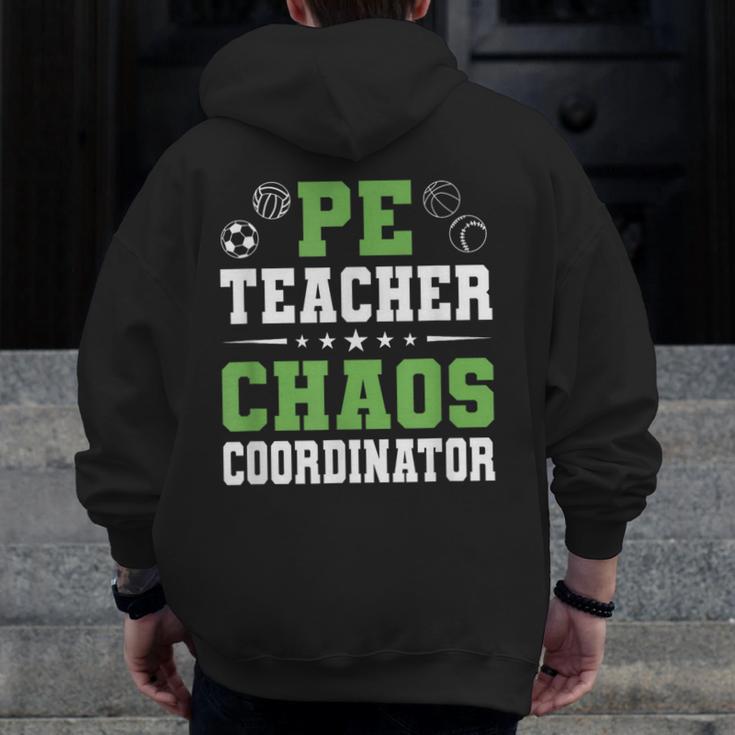 Physical Education PE Teacher School Men Zip Up Hoodie Back Print, Pe Teacher Gifts, funny design Physical Education PE Teacher School Men Zip Up Hoodie Back Print, Pe Teacher Gifts, funny design