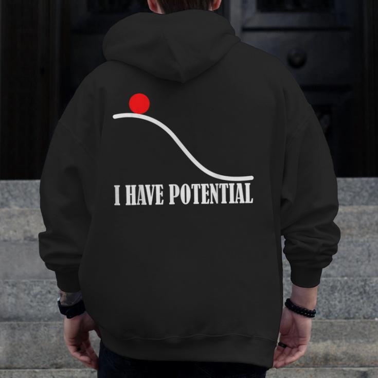 Physics I Have Potential Energy Physics Teacher Men Zip Up Hoodie Back Print, funny design Physics I Have Potential Energy Physics Teacher Men Zip Up Hoodie Back Print, funny design