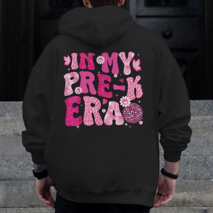 In My Pre-K Era Teachers Women Back To School Kids Girls Men Zip Up Hoodie Back Print, funny design In My Pre-K Era Teachers Women Back To School Kids Girls Men Zip Up Hoodie Back Print, funny design