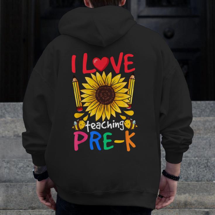 Pre School Teacher Pre-K Teacher Men Zip Up Hoodie Back Print, funny design Pre School Teacher Pre-K Teacher Men Zip Up Hoodie Back Print, funny design