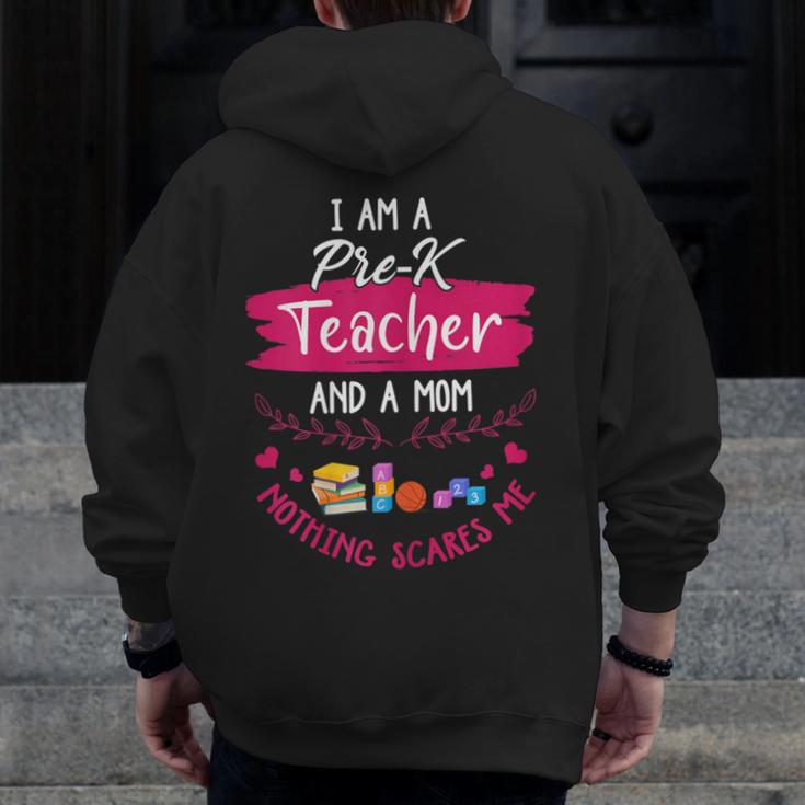 PreK Teacher Mom Shirt Preschool Teacher Mother For Women Men Zip Up Hoodie Back Print, Couple Gifts, funny design PreK Teacher Mom Shirt Preschool Teacher Mother For Women Men Zip Up Hoodie Back Print, Couple Gifts, funny design