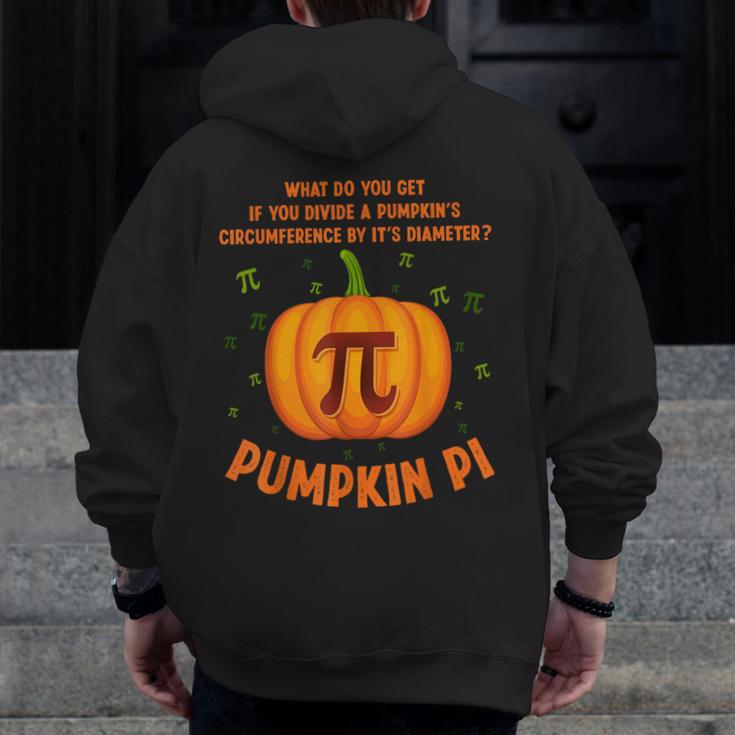 Pumpkin Pie Pi Math Teacher Shirt Halloween Men Adult Men Zip Up Hoodie Back Print, funny design Pumpkin Pie Pi Math Teacher Shirt Halloween Men Adult Men Zip Up Hoodie Back Print, funny design