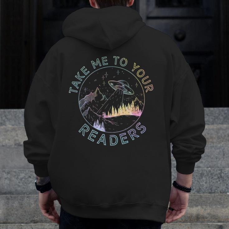 Take Reading English Teacher Library Alien Space T-S Tie Dye Men Zip Up Hoodie Back Print, English Teacher Gifts, funny design Take Reading English Teacher Library Alien Space T-S Tie Dye Men Zip Up Hoodie Back Print, English Teacher Gifts, funny design
