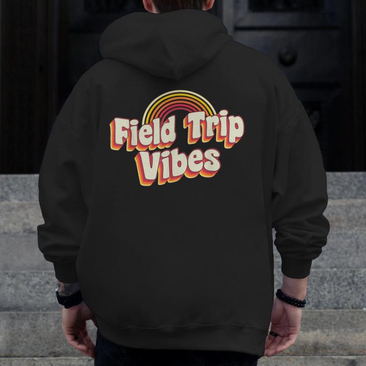 School Bus Trip Vibes Students Teachers Students Field Trip For Men Women Kids Men Zip Up Hoodie Back Print, funny design School Bus Trip Vibes Students Teachers Students Field Trip For Men Women Kids Men Zip Up Hoodie Back Print, funny design