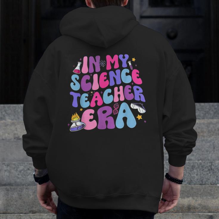 In My Science Teacher Era Teacher Men Zip Up Hoodie Back Print, Science Teacher Gifts, funny design In My Science Teacher Era Teacher Men Zip Up Hoodie Back Print, Science Teacher Gifts, funny design