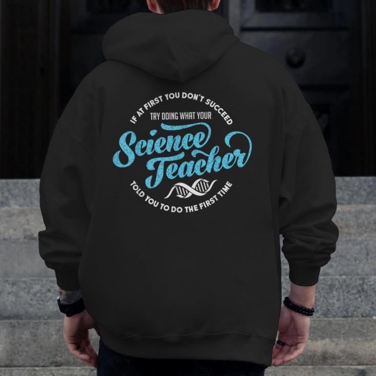 Science Teacher Must Haves Teach Science Teacher Men Zip Up Hoodie Back Print, Science Teacher Gifts, funny design Science Teacher Must Haves Teach Science Teacher Men Zip Up Hoodie Back Print, Science Teacher Gifts, funny design