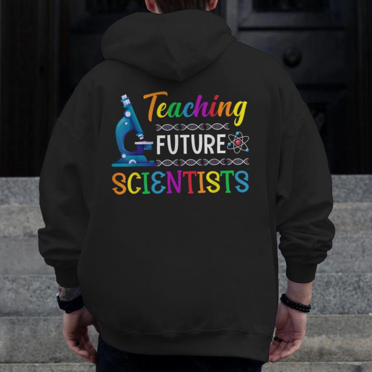 Science Teacher Teaching Future Scientists School Instructor Men Zip Up Hoodie Back Print, Science Teacher Gifts, Future Teacher Gifts, funny design Science Teacher Teaching Future Scientists School Instructor Men Zip Up Hoodie Back Print, Science Teacher Gifts, Future Teacher Gifts, funny design