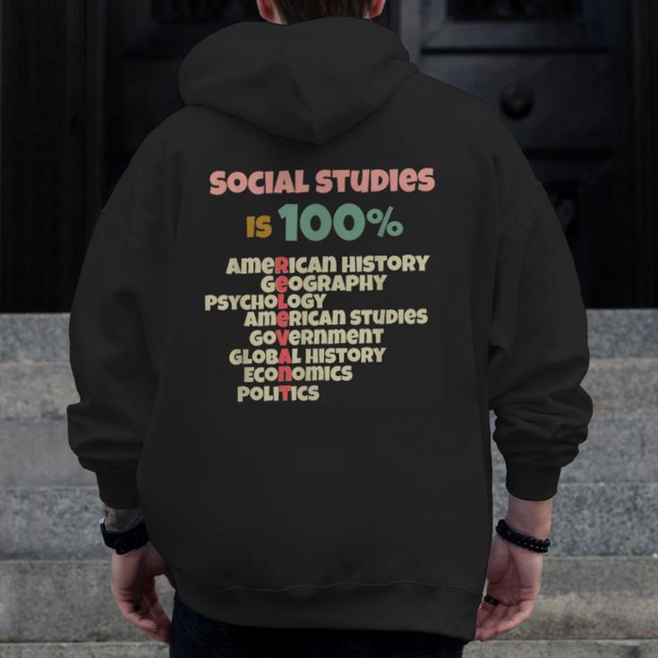 Social Studies Is Relevant History Teacher History Buff Men Zip Up Hoodie Back Print, History Teacher Gifts, funny design Social Studies Is Relevant History Teacher History Buff Men Zip Up Hoodie Back Print, History Teacher Gifts, funny design