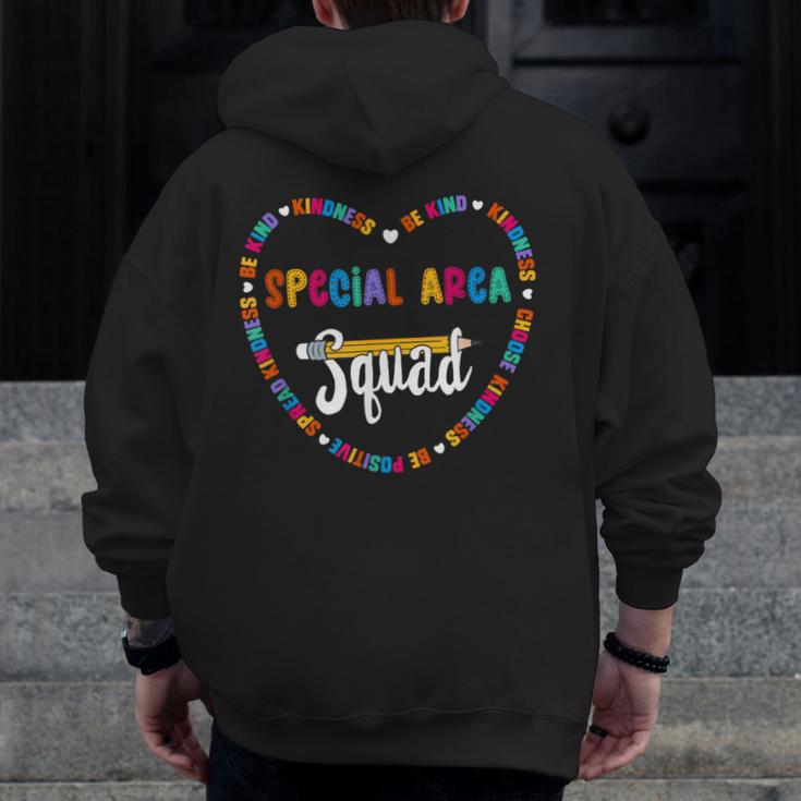 Special Area Squad Team Be Kind School Special Area Teacher Men Women Kids Men Zip Up Hoodie Back Print, funny design Special Area Squad Team Be Kind School Special Area Teacher Men Women Kids Men Zip Up Hoodie Back Print, funny design