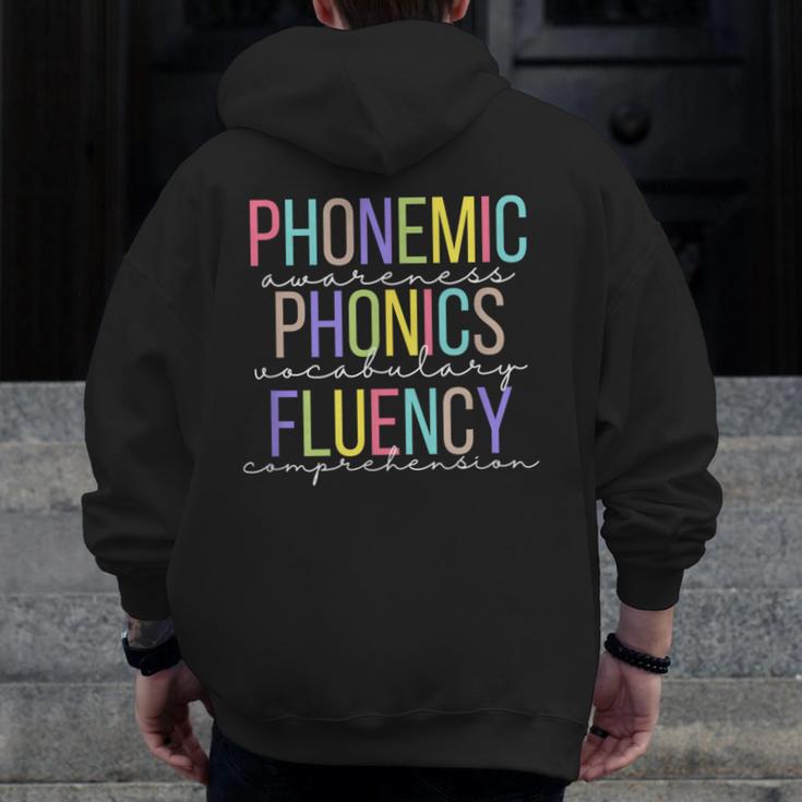 Spring Easter Reading Teacher Science Of Reading Men Zip Up Hoodie Back Print, Easter Teacher Gifts, Science Teacher Gifts, funny design Spring Easter Reading Teacher Science Of Reading Men Zip Up Hoodie Back Print, Easter Teacher Gifts, Science Teacher Gifts, funny design