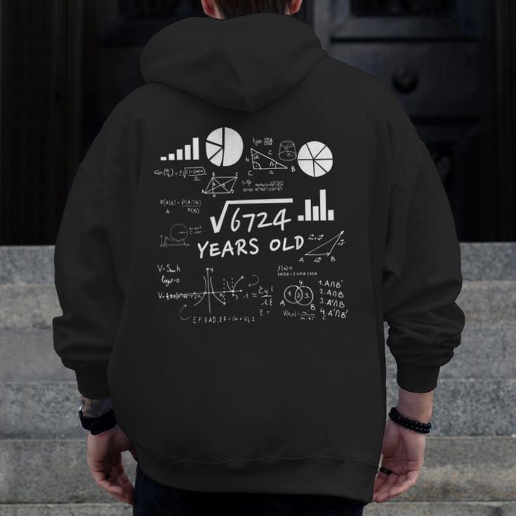 Square Root 82 Year Old Teacher 82nd Birthday For Men Women Kids Men Zip Up Hoodie Back Print, funny design Square Root 82 Year Old Teacher 82nd Birthday For Men Women Kids Men Zip Up Hoodie Back Print, funny design