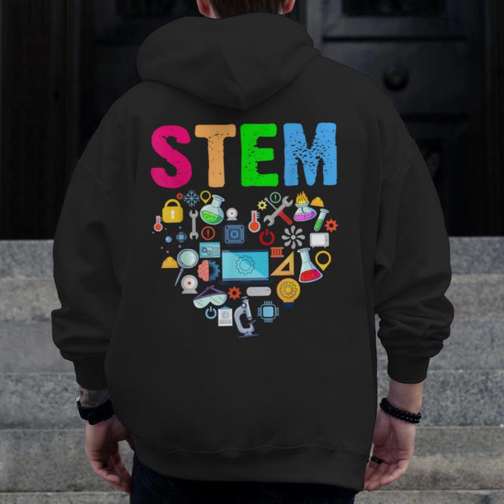 STEM Science Technology Engineering Math Teacher Men Zip Up Hoodie Back Print, Science Teacher Gifts, funny design STEM Science Technology Engineering Math Teacher Men Zip Up Hoodie Back Print, Science Teacher Gifts, funny design