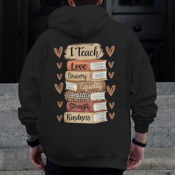 I Teach History Month Black Teacher Melanin Men Zip Up Hoodie Back Print, History Teacher Gifts, funny design I Teach History Month Black Teacher Melanin Men Zip Up Hoodie Back Print, History Teacher Gifts, funny design