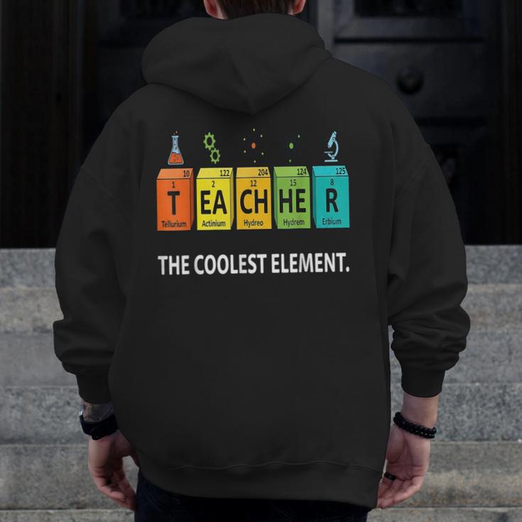 Teacher The Coolest Element Chemistry Periodic Table Science Men Zip Up Hoodie Back Print, Science Teacher Gifts, funny design Teacher The Coolest Element Chemistry Periodic Table Science Men Zip Up Hoodie Back Print, Science Teacher Gifts, funny design