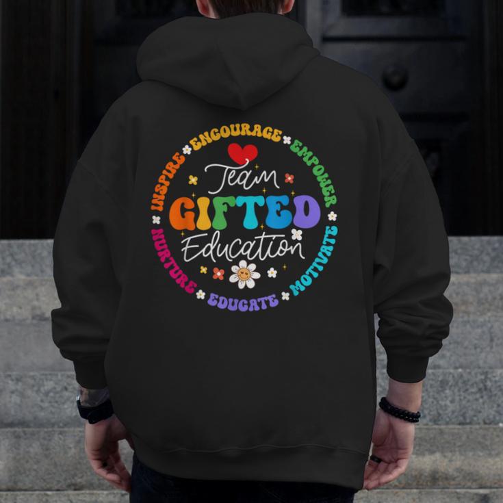 Team Ed Education Teacher Appreciation Back To School Men Zip Up Hoodie Back Print, funny design Team Ed Education Teacher Appreciation Back To School Men Zip Up Hoodie Back Print, funny design