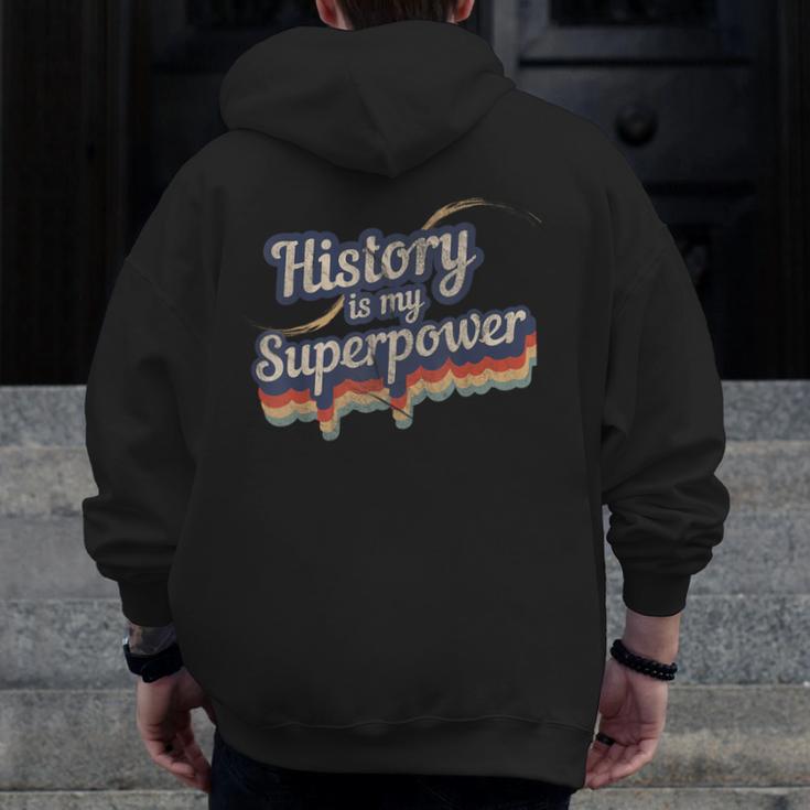 History Is My Superpower History Teacher Shirt T-Shirt Men Zip Up Hoodie Back Print, History Teacher Gifts, funny design History Is My Superpower History Teacher Shirt T-Shirt Men Zip Up Hoodie Back Print, History Teacher Gifts, funny design