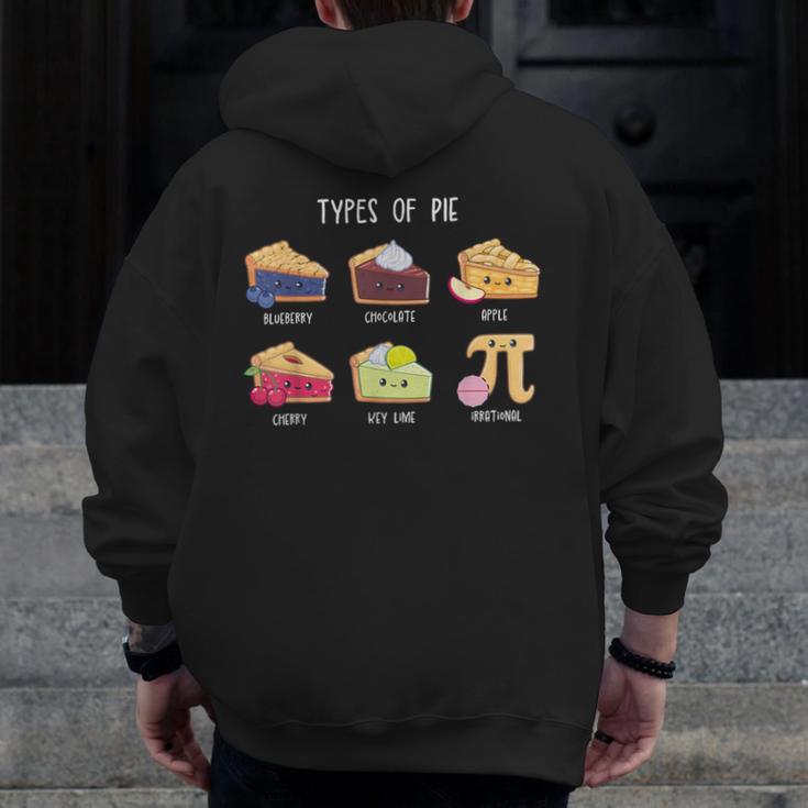 Types Of Pie Pi Day Math Teacher Geek 314 Math Pun Men Zip Up Hoodie Back Print, funny design Types Of Pie Pi Day Math Teacher Geek 314 Math Pun Men Zip Up Hoodie Back Print, funny design