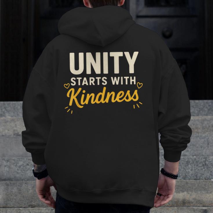 Unity Kindness Shirt Women Teachers Kids Unity Day Orange Men Zip Up Hoodie Back Print, funny design Unity Kindness Shirt Women Teachers Kids Unity Day Orange Men Zip Up Hoodie Back Print, funny design