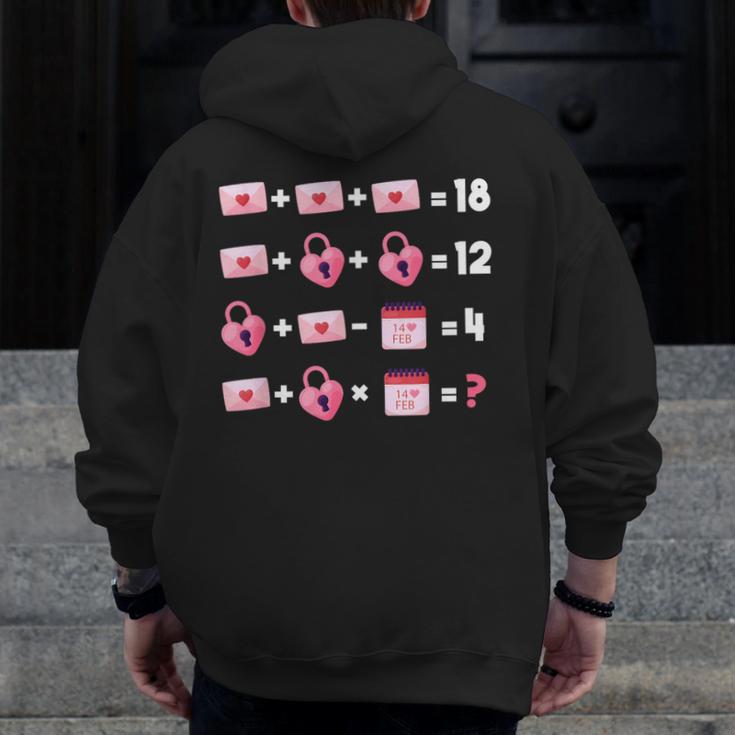 Valentines Day Order Of Operations Valentines Math Teacher Men Zip Up Hoodie Back Print, funny design Valentines Day Order Of Operations Valentines Math Teacher Men Zip Up Hoodie Back Print, funny design
