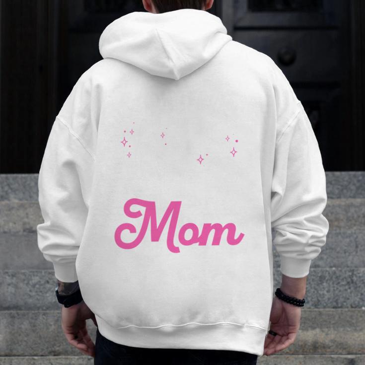 Boston Terrier Mom Men Zip Up Hoodie Back Print, Couple Gifts, Mom Gifts, Boston Terrier Mom Gifts, funny design