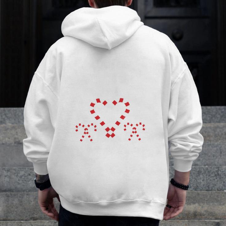 Christmas Candy Cane Work Of Heart Fourth 4th Grade Teacher Men Zip Up Hoodie Back Print, 4th Grade Teacher Gifts, funny design Christmas Candy Cane Work Of Heart Fourth 4th Grade Teacher Men Zip Up Hoodie Back Print, 4th Grade Teacher Gifts, funny design