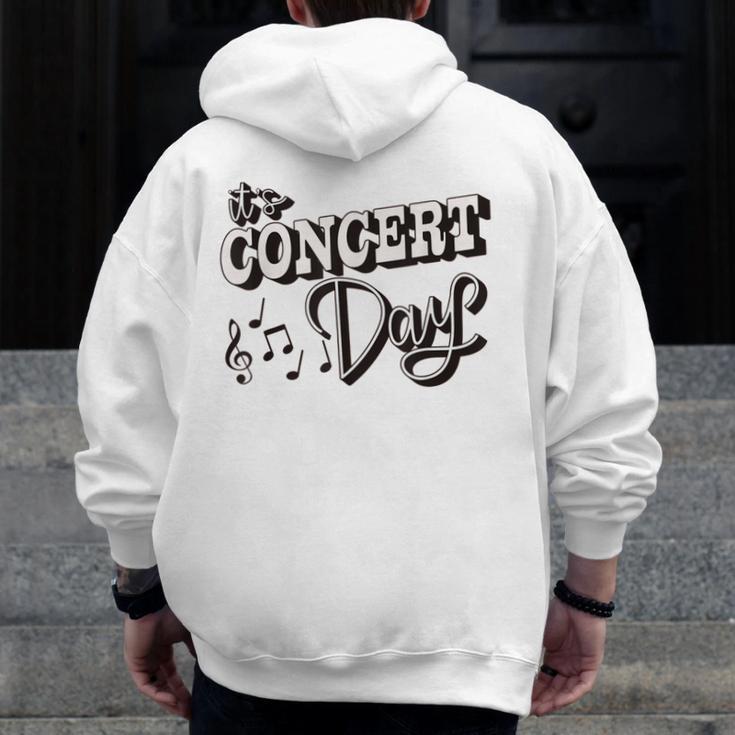 The Concert Day Elementary Music Teacher First Day Of School Men Zip Up Hoodie Back Print, funny design The Concert Day Elementary Music Teacher First Day Of School Men Zip Up Hoodie Back Print, funny design