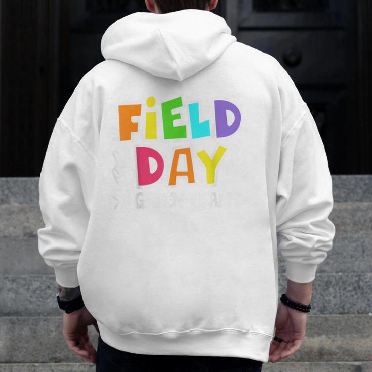 Field Day Green Team For Teacher Kids Field Day Games Men Zip Up Hoodie Back Print, funny design Field Day Green Team For Teacher Kids Field Day Games Men Zip Up Hoodie Back Print, funny design