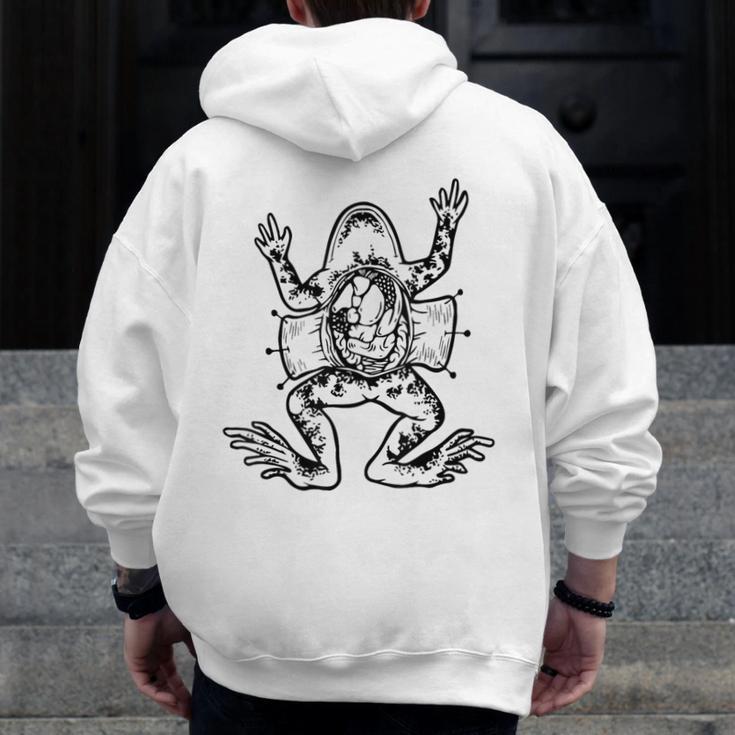 Frog Dissection Biology Anatomy Lab Science Teacher Men Zip Up Hoodie Back Print, Science Teacher Gifts, funny design Frog Dissection Biology Anatomy Lab Science Teacher Men Zip Up Hoodie Back Print, Science Teacher Gifts, funny design